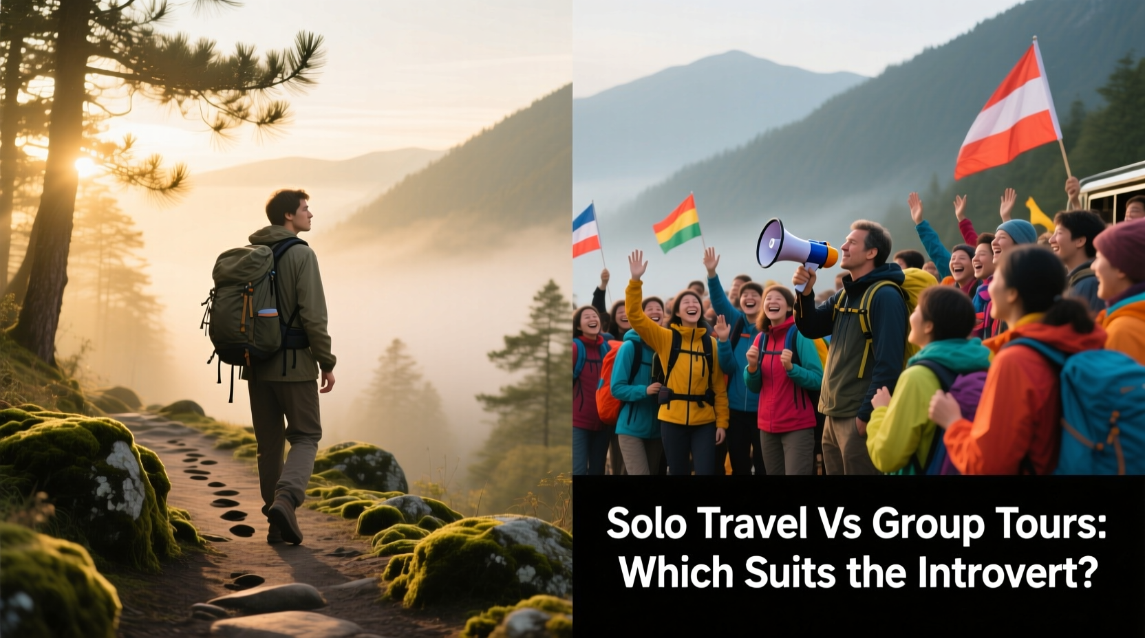 solo travel vs group tours which style is better for introvert travelers