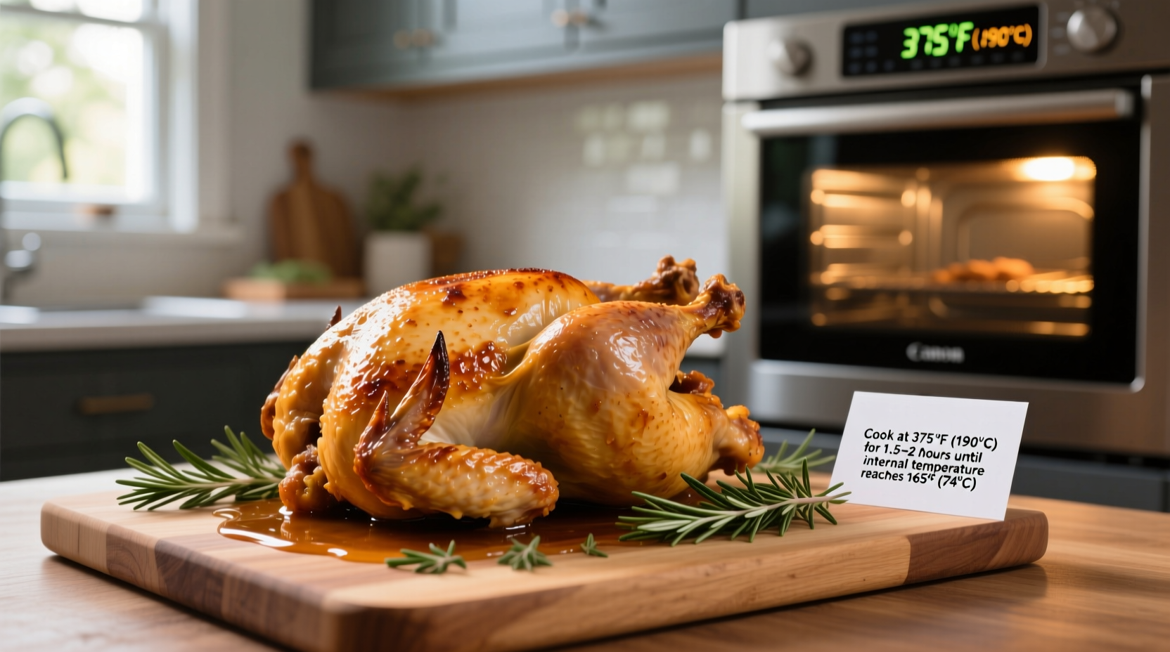 Whole Chicken Cooking Temperature: 165°F for Safety & Juiciness