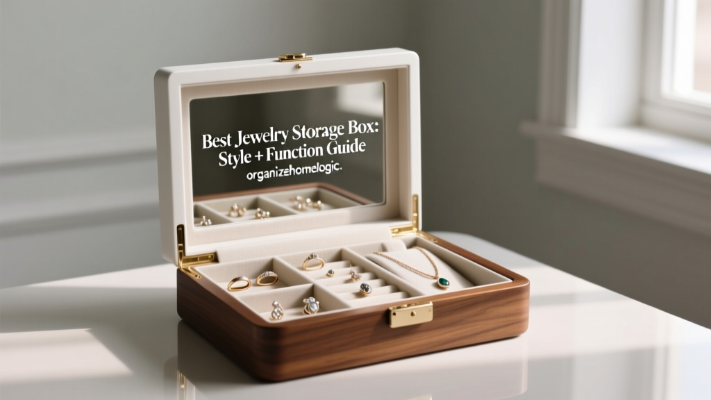 Best Jewelry Storage Box: Style + Function Guide