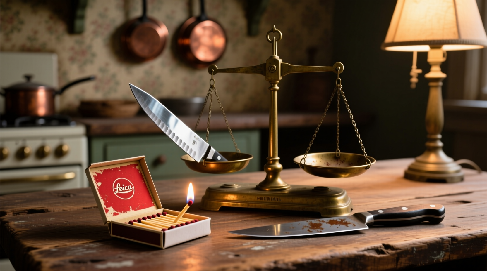 use a matchbook and a scale to perfect your knife sharp