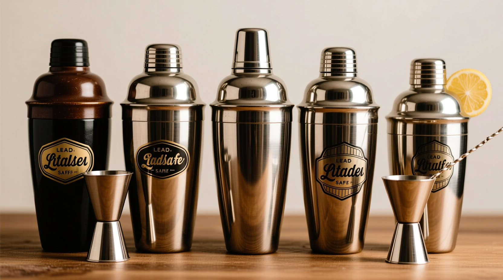 vintage cocktail shakers on Etsy are they lead-safe