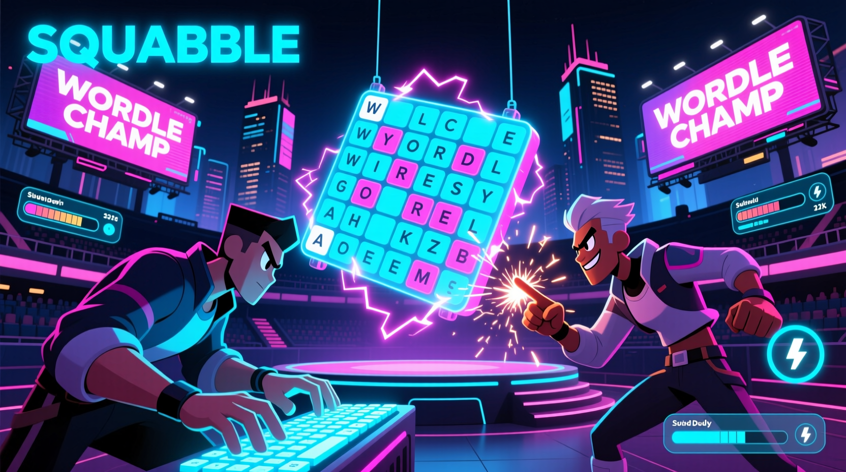 squabble lets you beat other people at wordle in real t