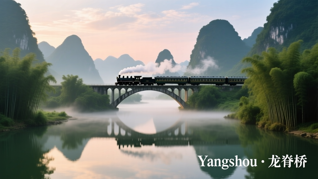 Photo Dragon Bridge in Yangshuo: A Multi-Modal Access Guide for Photographers and Travelers