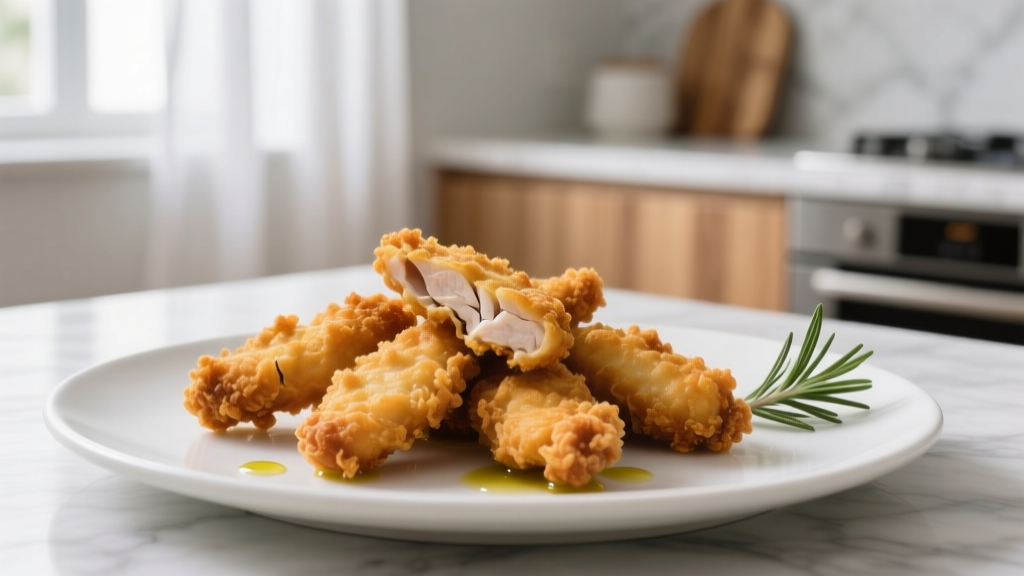 Crispy Air Fried Chicken Tenders (Easy & Healthy!)