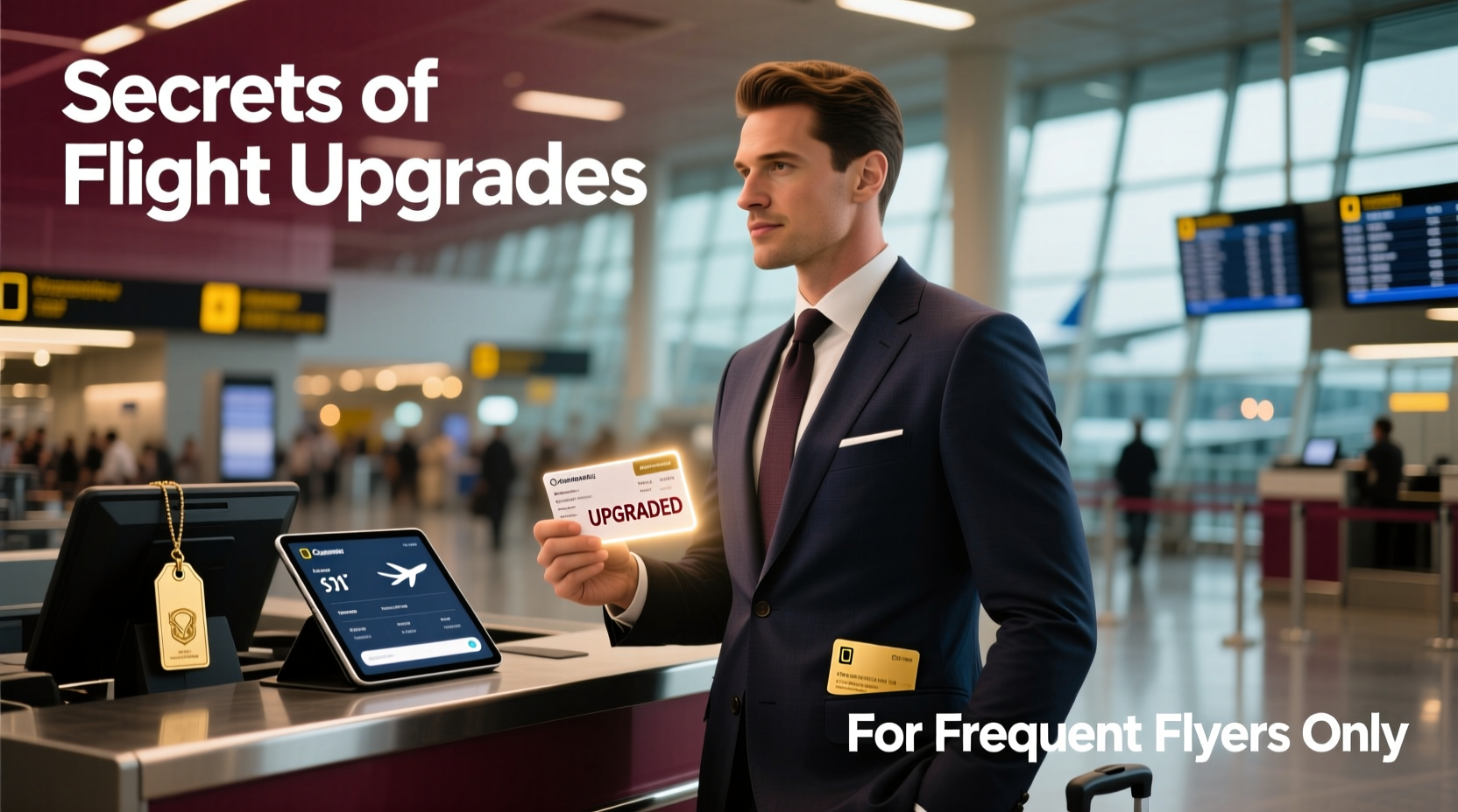 how to get upgraded on a flight secrets form frequent flyers