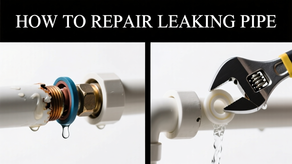 How To Repair Leaking Pipes, Faucets, and Toilets: A Practical, Step-by-Step Guide for Homeowners