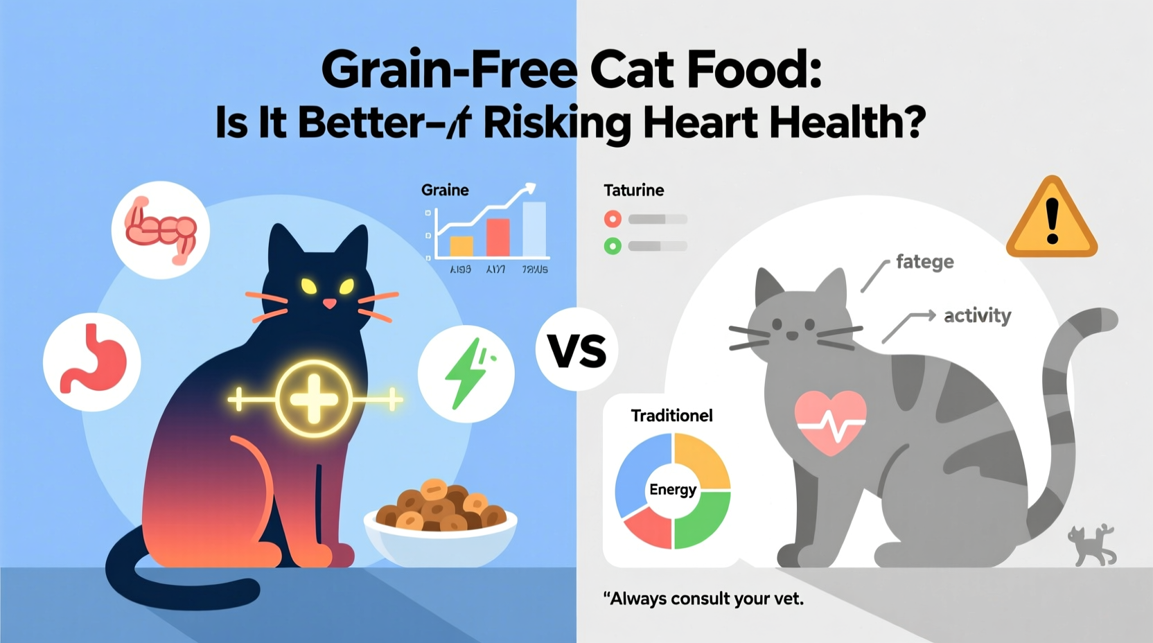 grain free cat food is it actually better or leading to heart issues