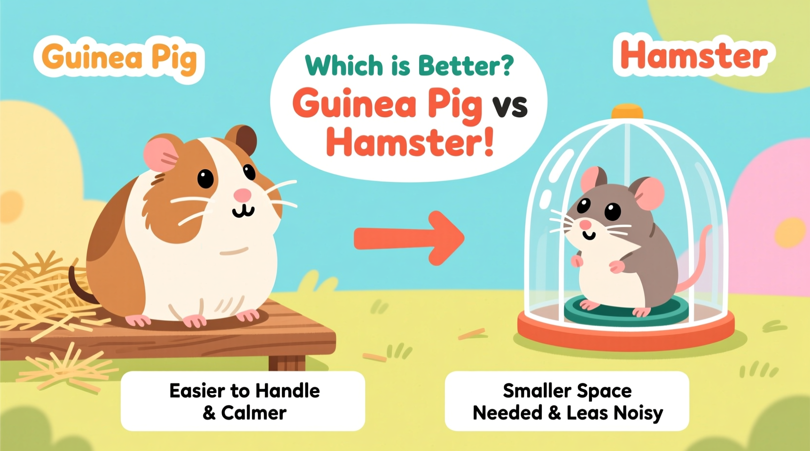 guinea pig vs hamster which is a better starter pet for 8 year olds