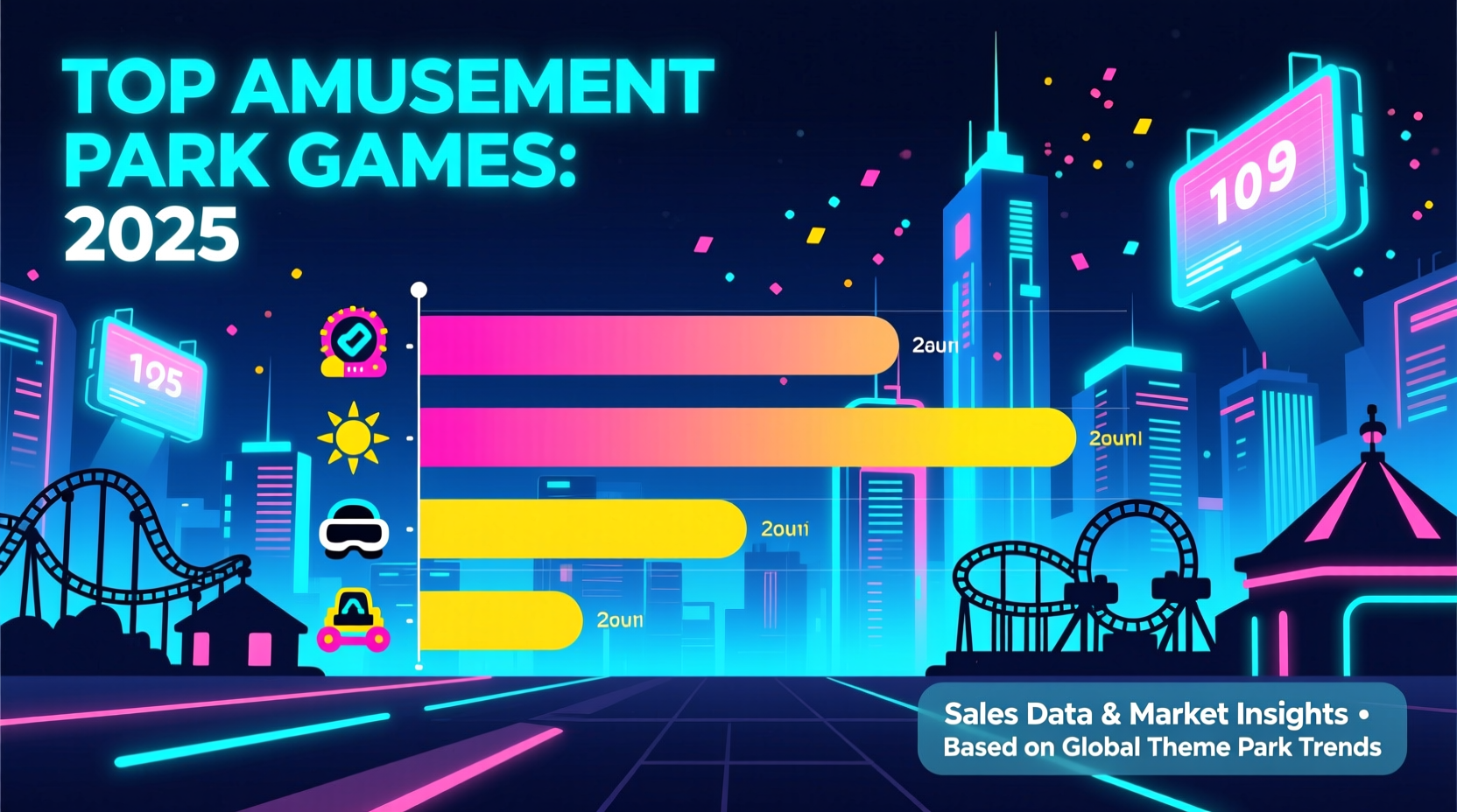 amusement park games top sellers