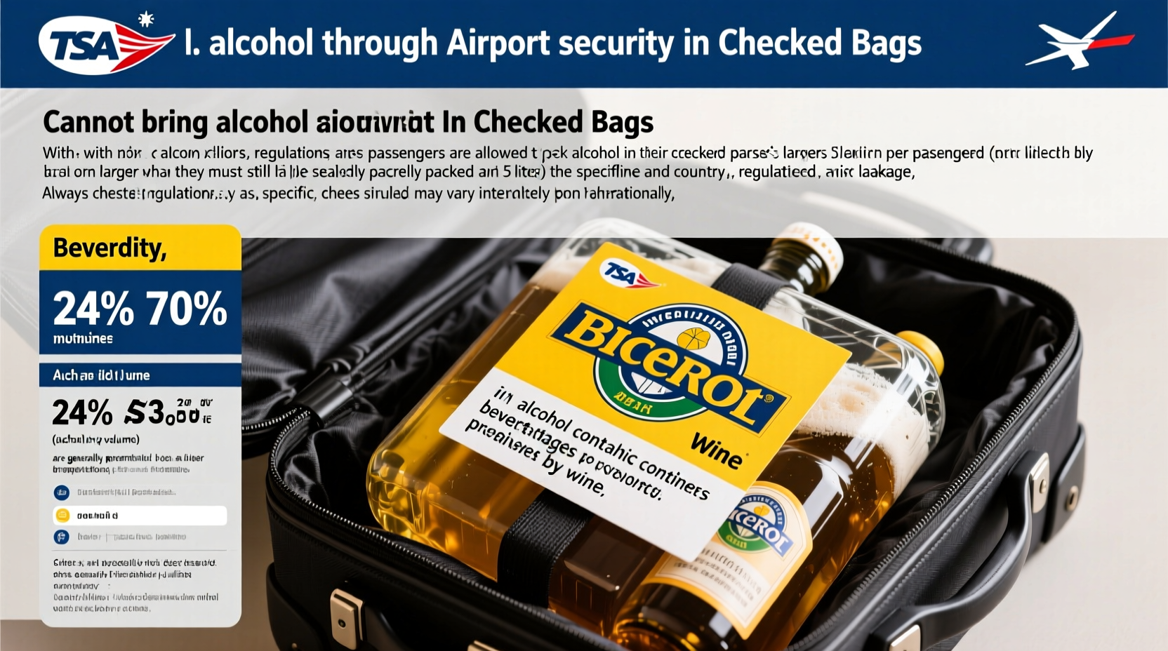 Can You Bring Liquor Through Tsa