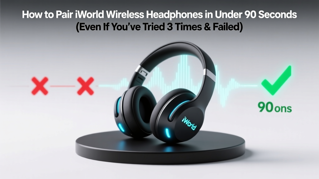 iWorld Wireless Headphones Pairing Guide (2026)