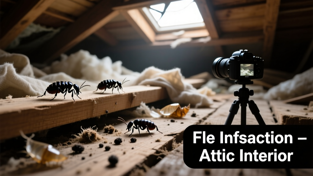 Fleas in Attic: Identification, Treatment & Prevention
