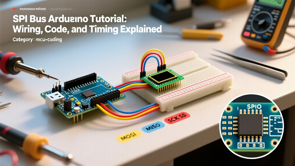 SPI Bus Arduino Tutorial: Wiring, Code, and Timing Explained