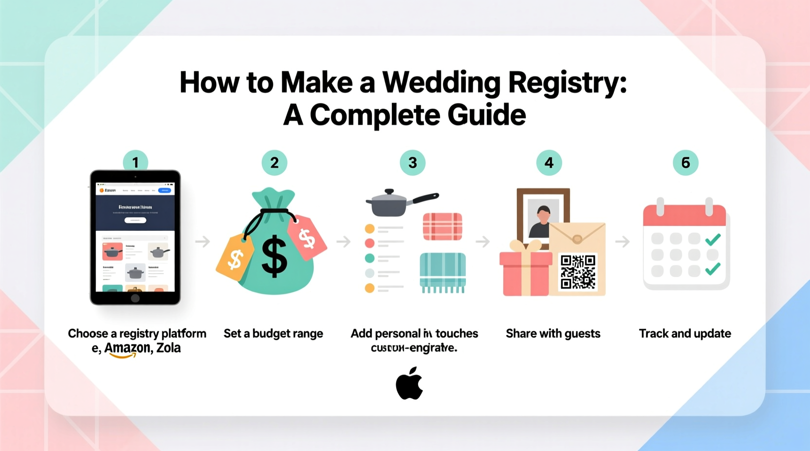 how to make a wedding registry