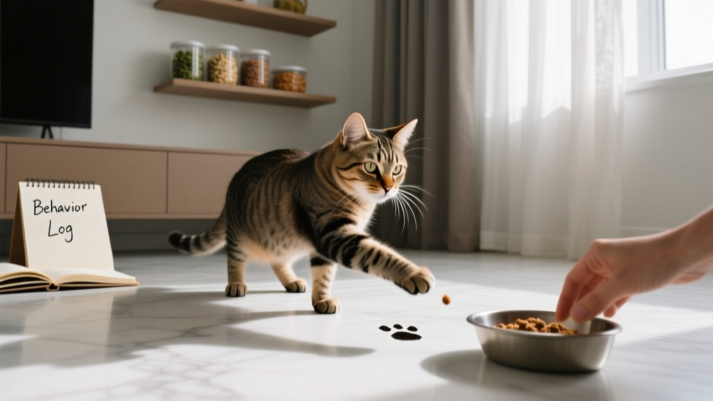 How to Study Cat Behavior Raw Food