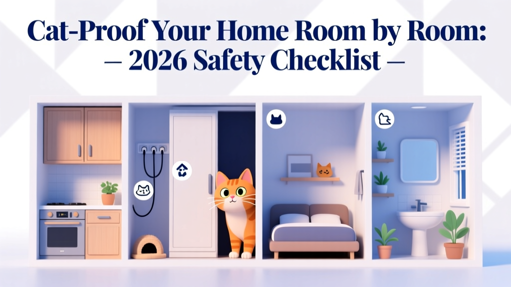 Cat-Proof Your Home Room by Room: 2026 Safety Checklist