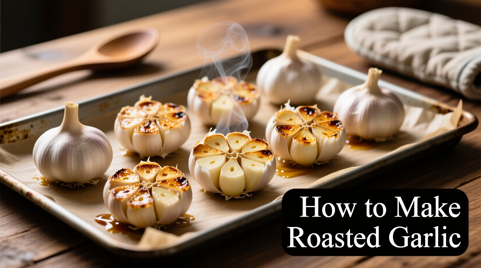 How to Make Perfect Roasted Garlic: Simple Oven Method