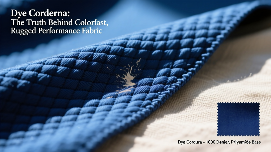 Dye Cordura: The Truth Behind Colorfast, Rugged Performance Fabric