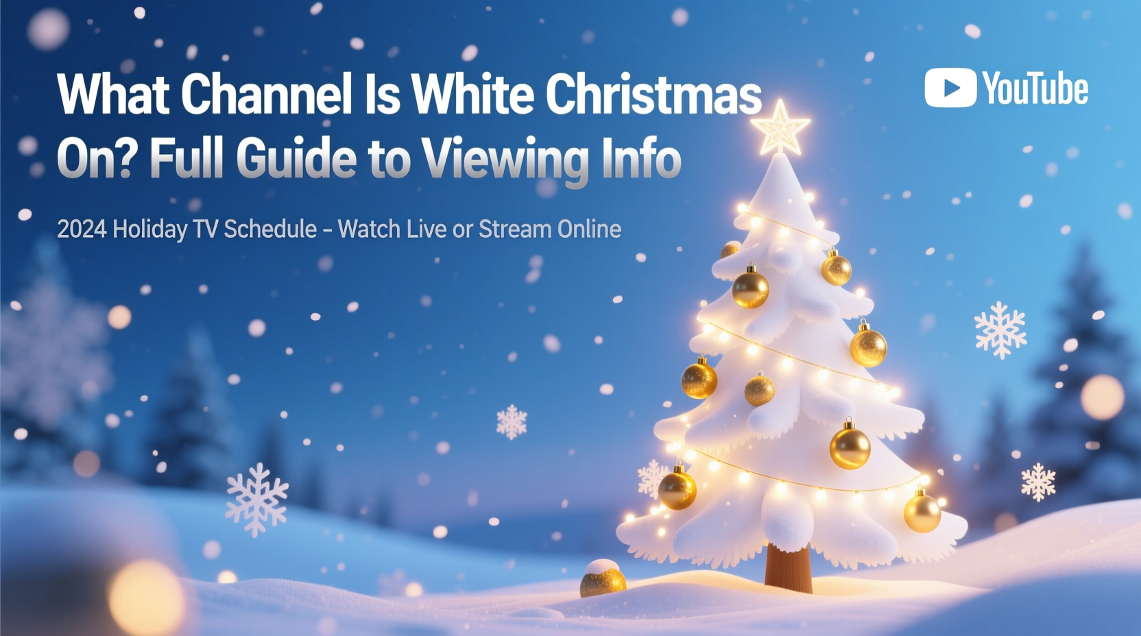 what channel is white christmas on