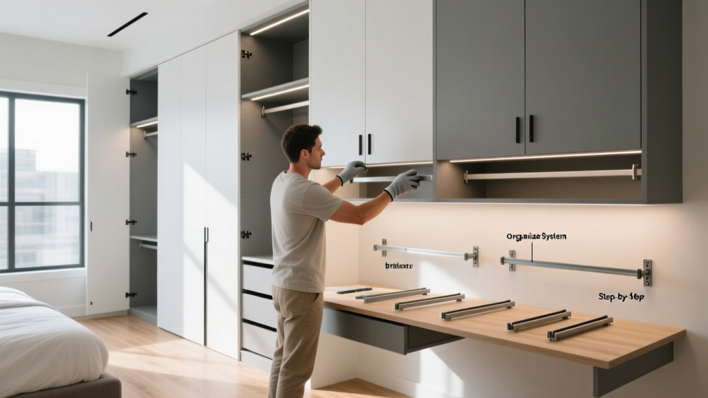 How to Install a Modular Closet System (Step-by-Step)