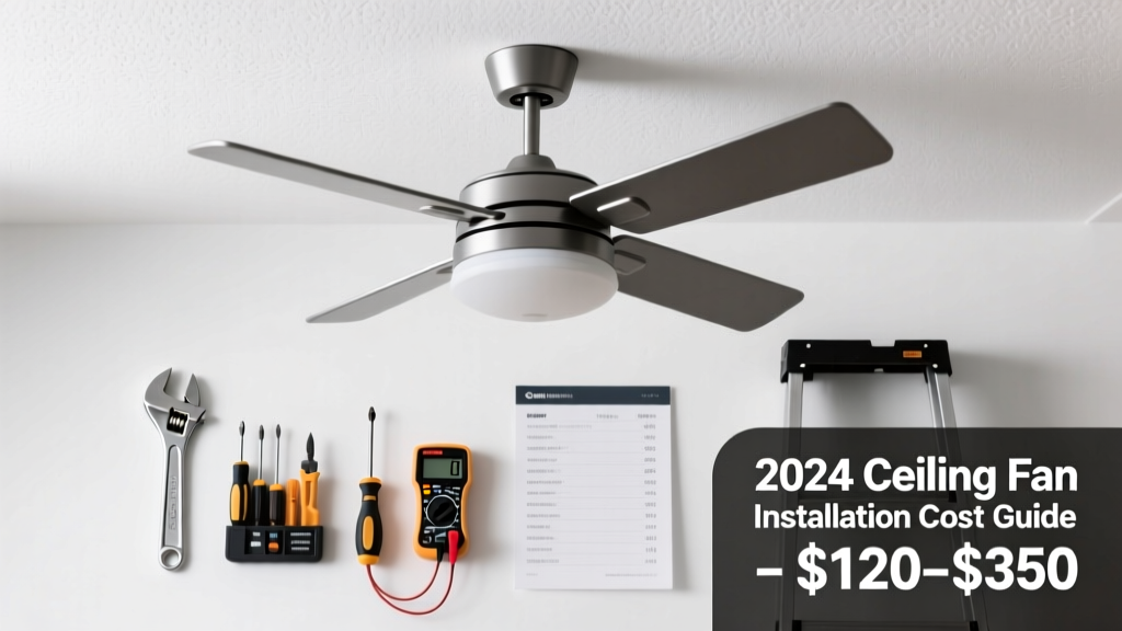 Ceiling Fan Installation Cost: Price Guide (2024)