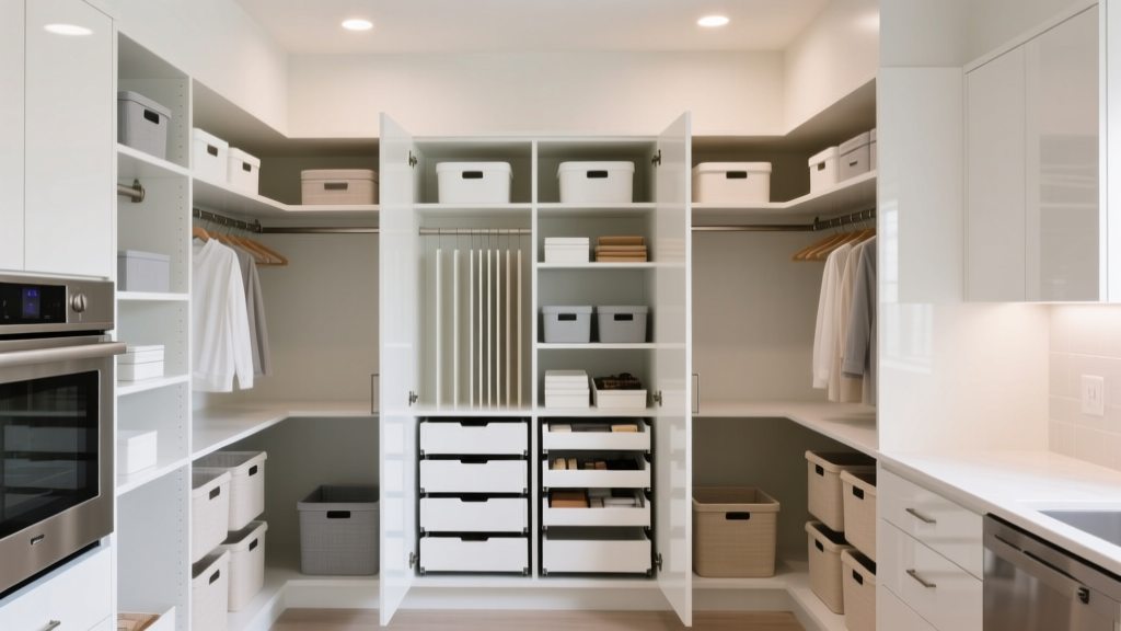 Clever Space Saving Ideas for Cupboards