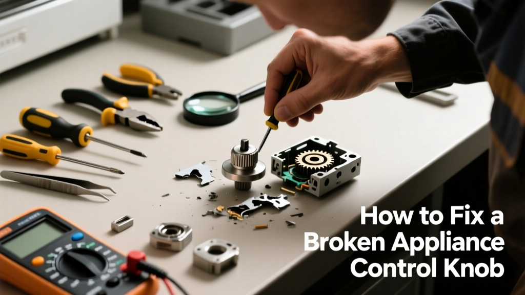 How to Fix a Broken Appliance Control Knob