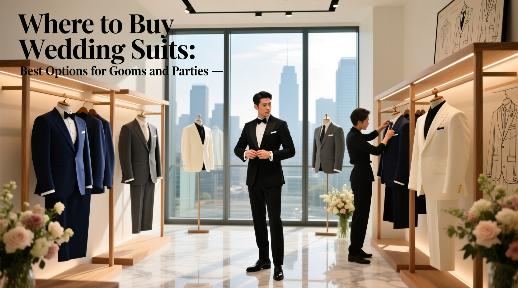 where to buy wedding suits