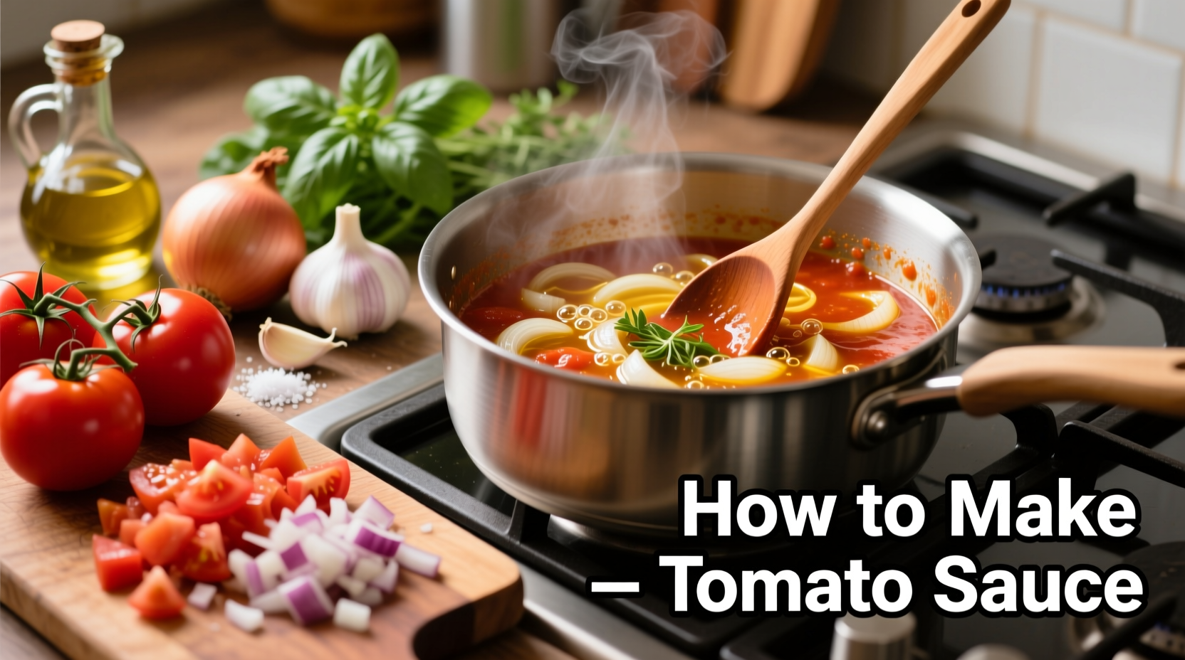 Perfect Homemade Tomato Sauce Recipe in 45 Minutes