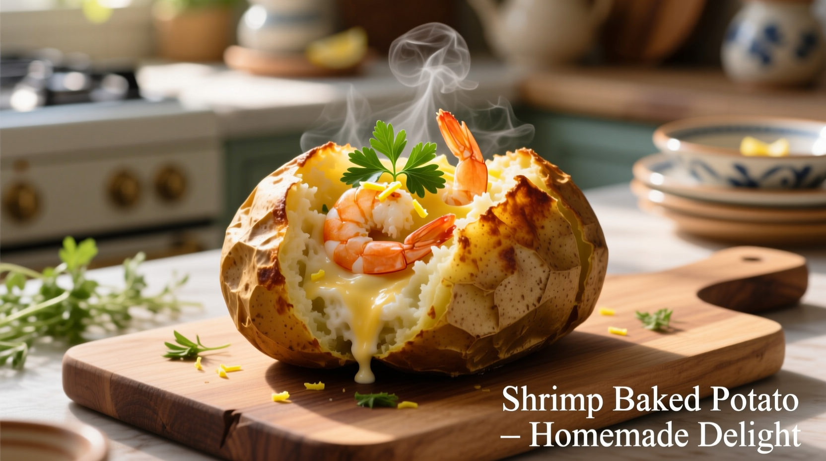 Perfect Shrimp Baked Potato Recipe in 45 Minutes