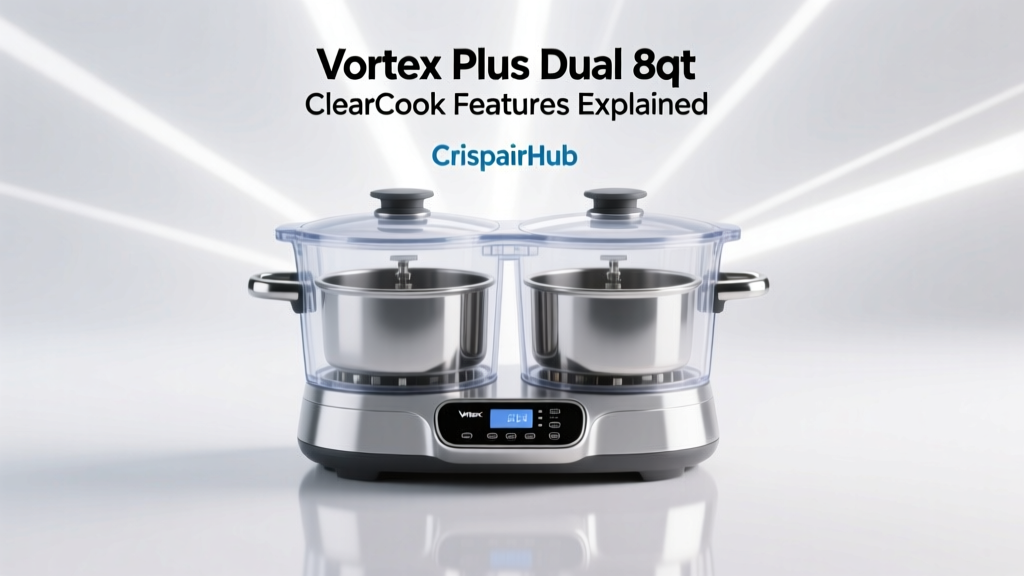 Vortex Plus Dual 8qt ClearCook Features Explained