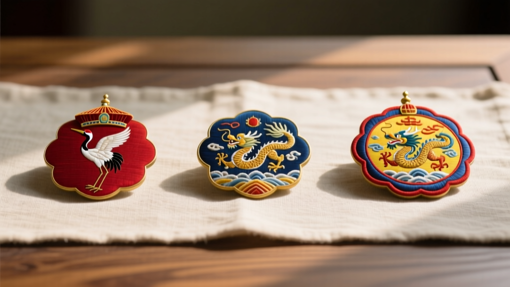 Decoding Imperial Chinese Rank Badges and Color Codes