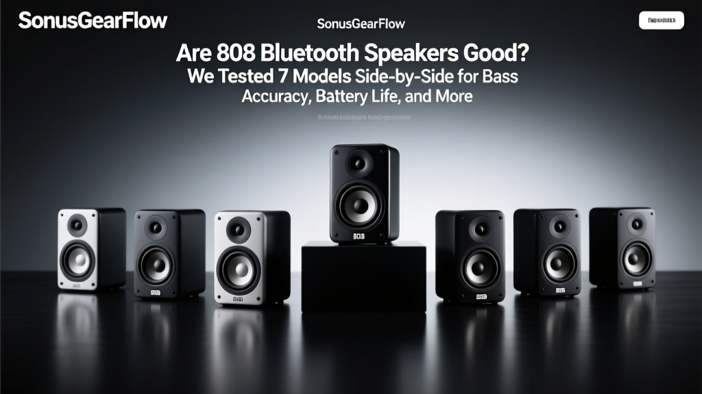 808 Bluetooth Speakers: Best Bass & Clarity (2026)