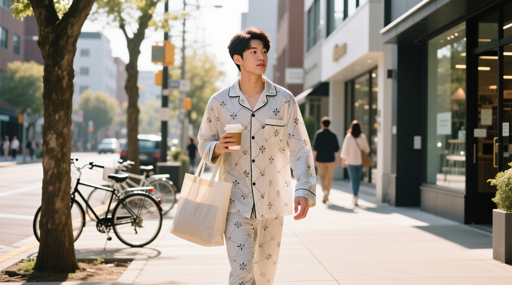 is it acceptable to wear pajamas in public during daytime errands