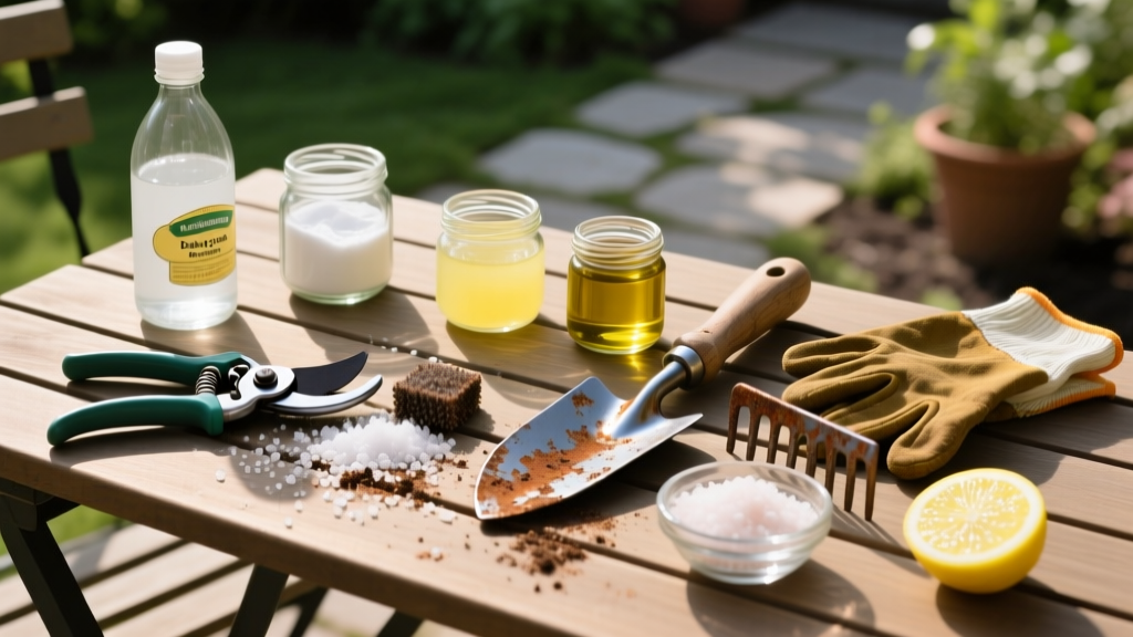 Easy: How to Clean Garden Tools Without Commercial Products
