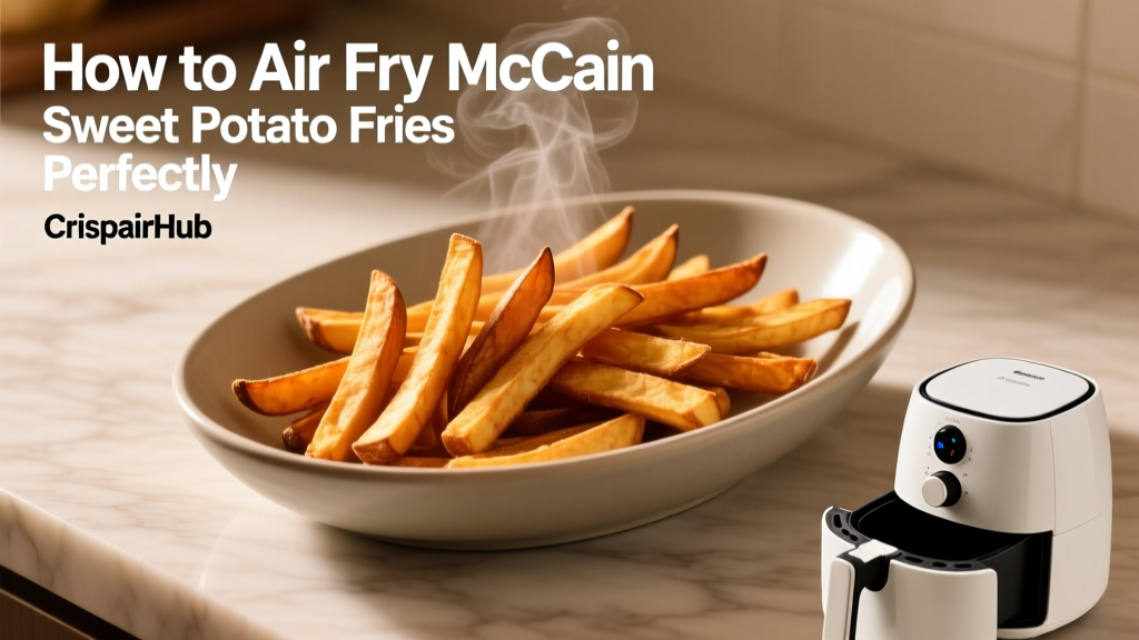 How to Air Fry McCain Sweet Potato Fries Perfectly