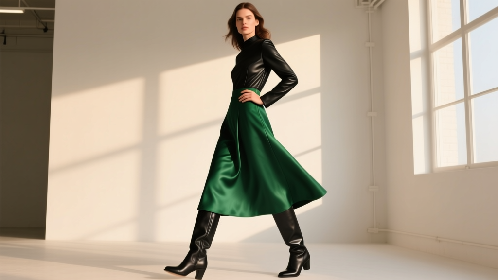 Knee High Boots with Skirts: Style Rules That Work