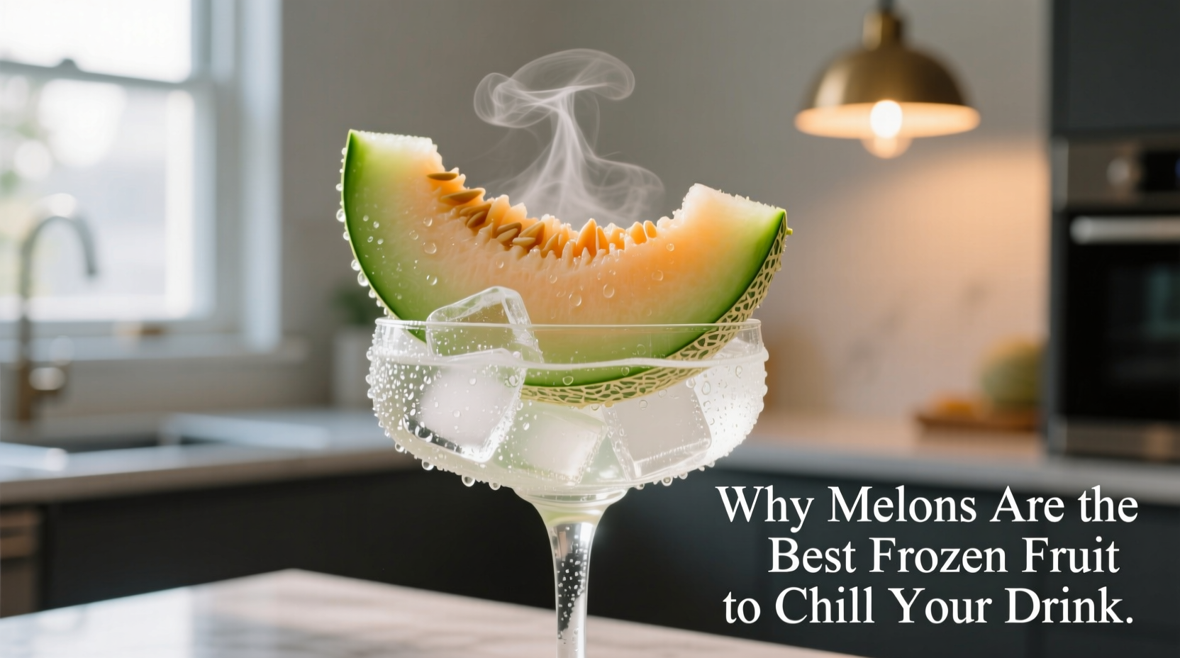 why melons are the best frozen fruit to chill your drin