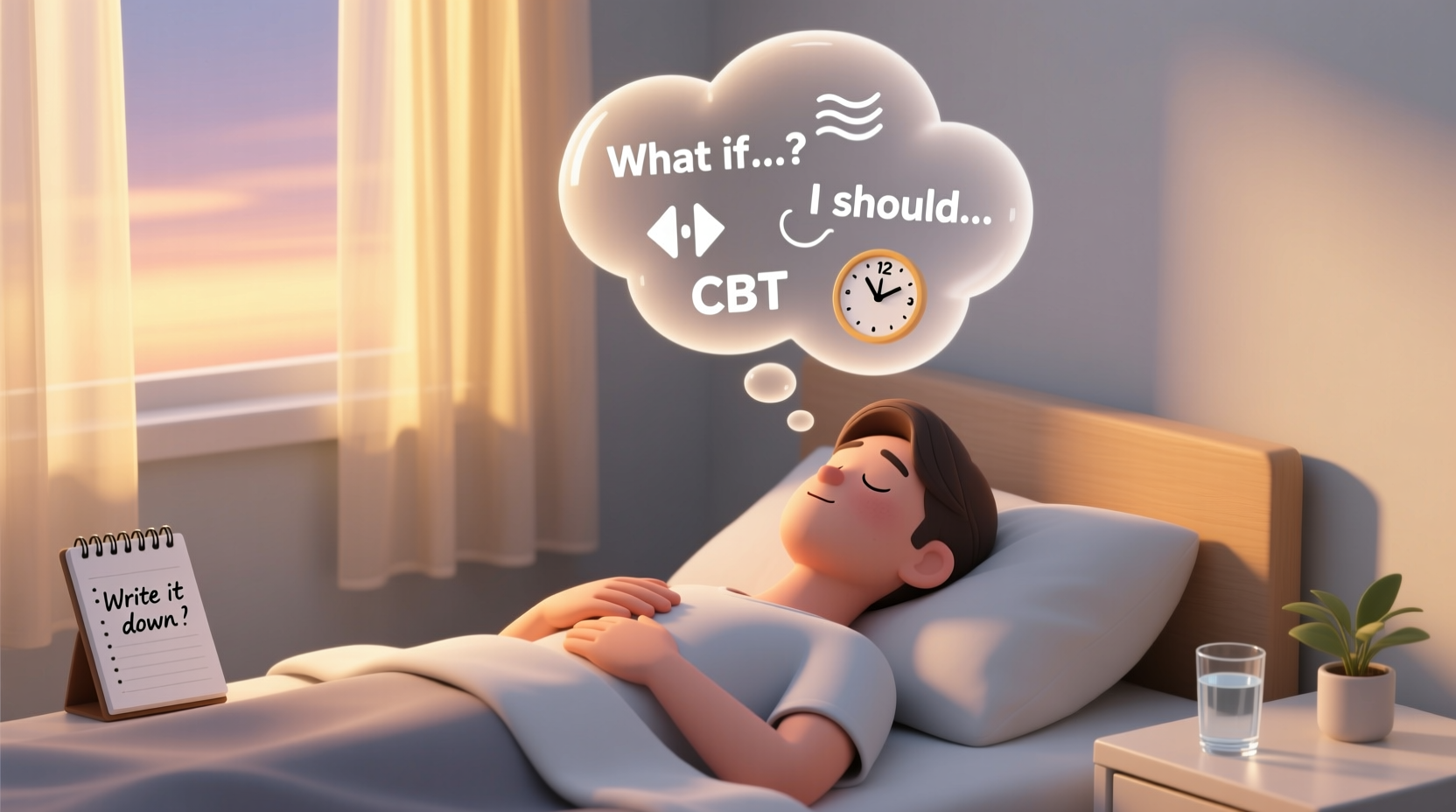 how to stop overthinking before bed proven cognitive techniques