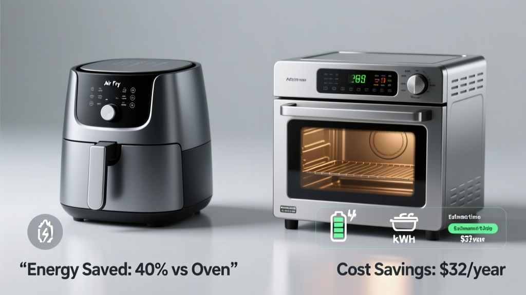 Air Fryer vs Oven: Energy Efficiency & Cost Savings