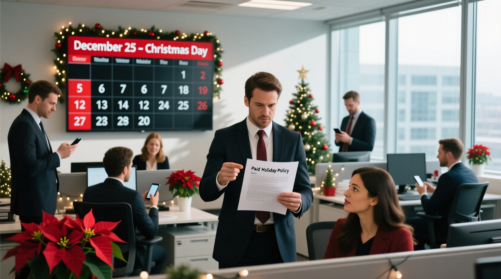 is christmas day a paid holiday