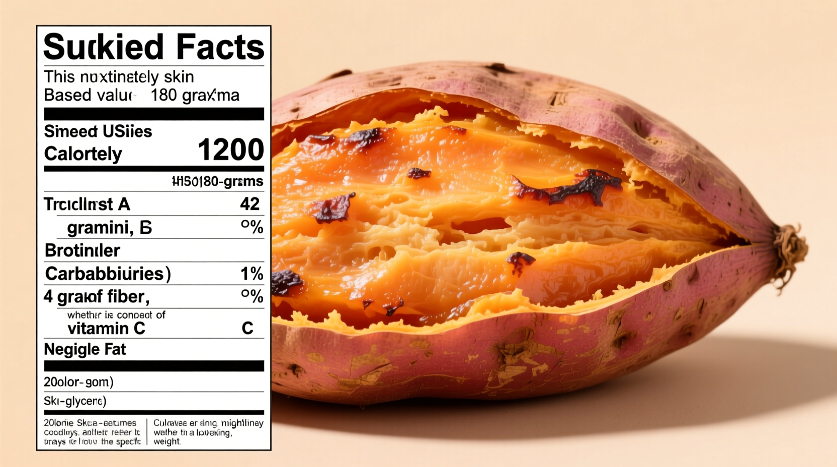 Large Sweet Potato Calories: 162 in 180g Serving (USDA Data)