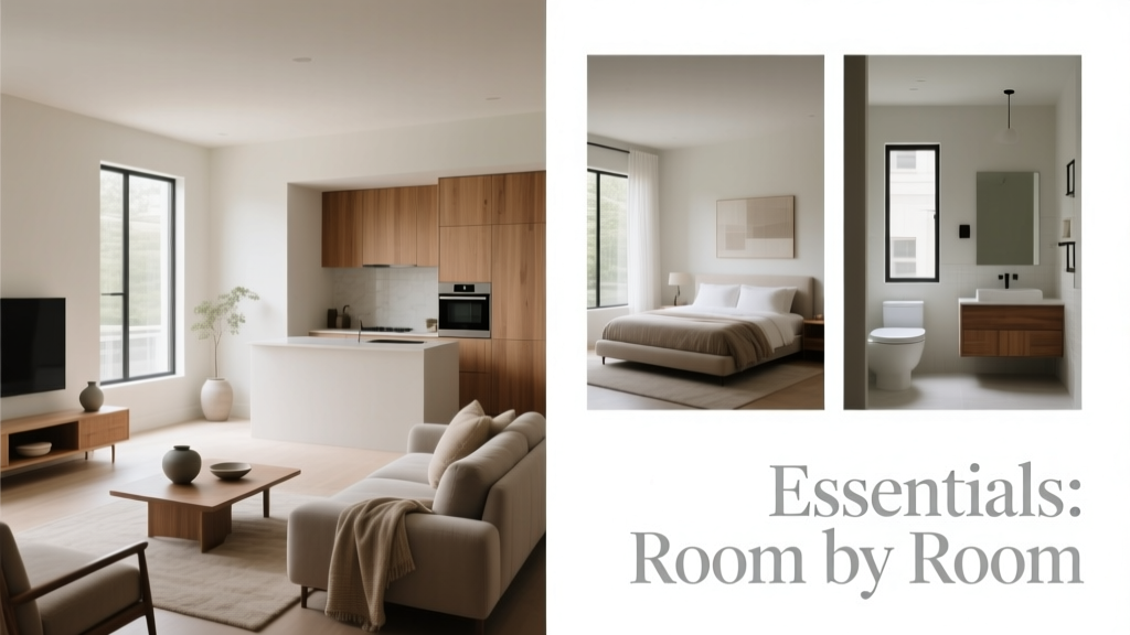 Spaces Room By Room Essentials: Practical, Data-Driven Furnishing Guidelines for Every Area of Your Home