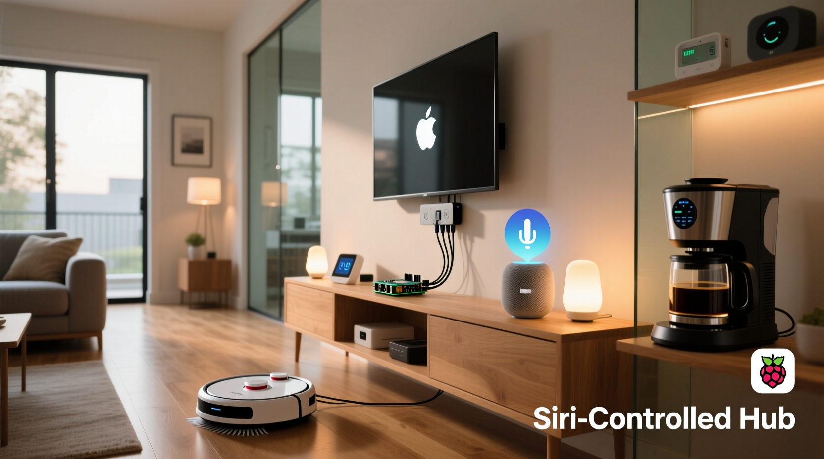 automate everything in your home using siri and a raspb