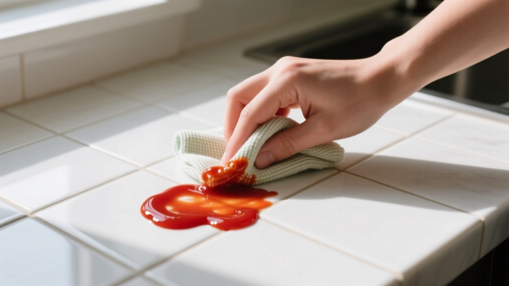 Tested & Easy: How to Get Ketchup Out of Tile in 2026