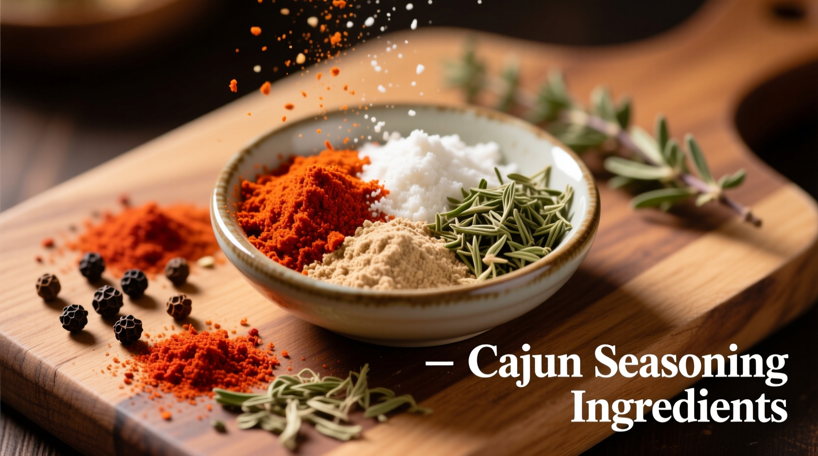 what spices are in cajun seasoning