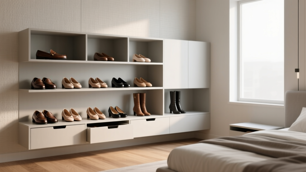 Best Bedroom Shoe Storage Solutions - The Decor Mag