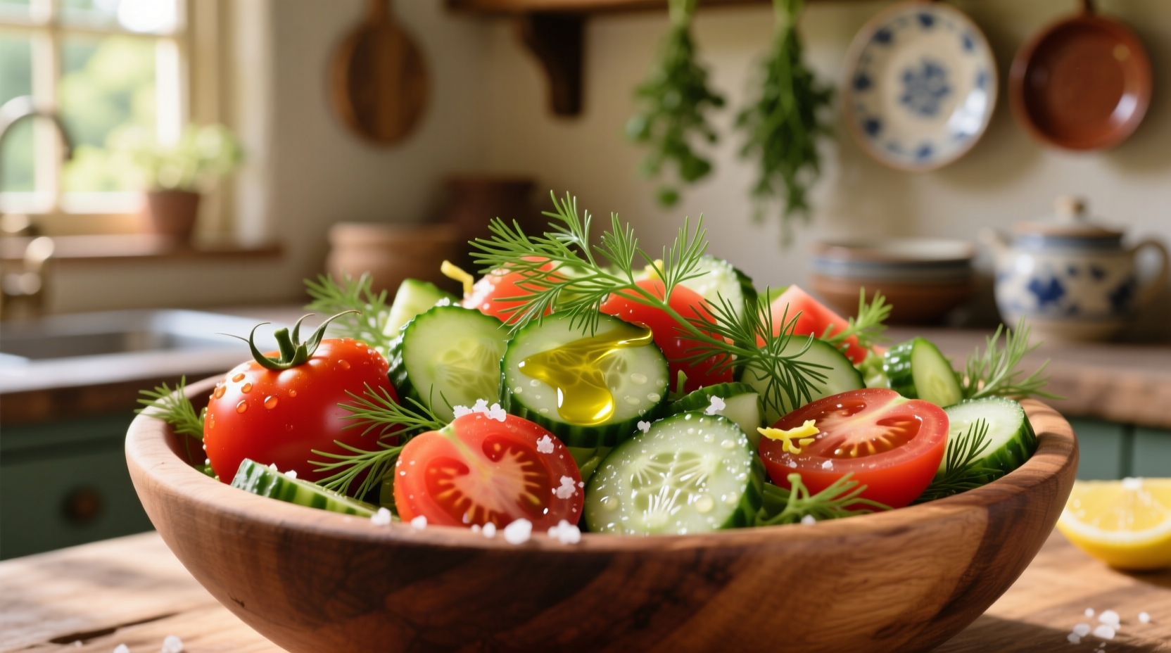 Perfect Cucumber Tomato Dill Salad Recipe & Tips