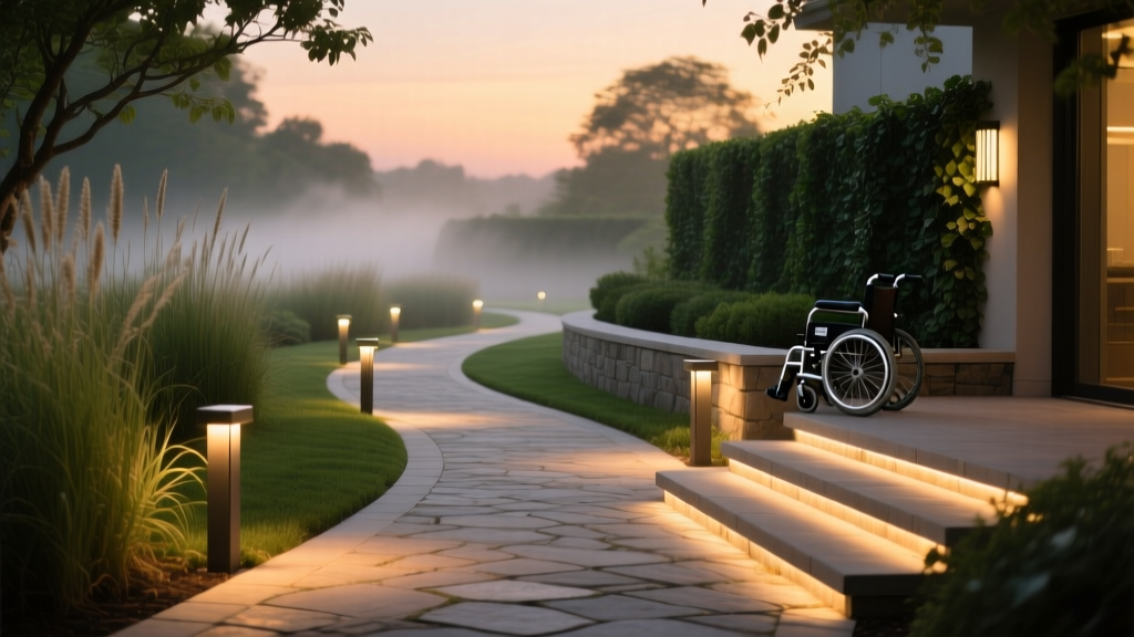 ADA-Compliant Deck Lighting for Mobility Devices