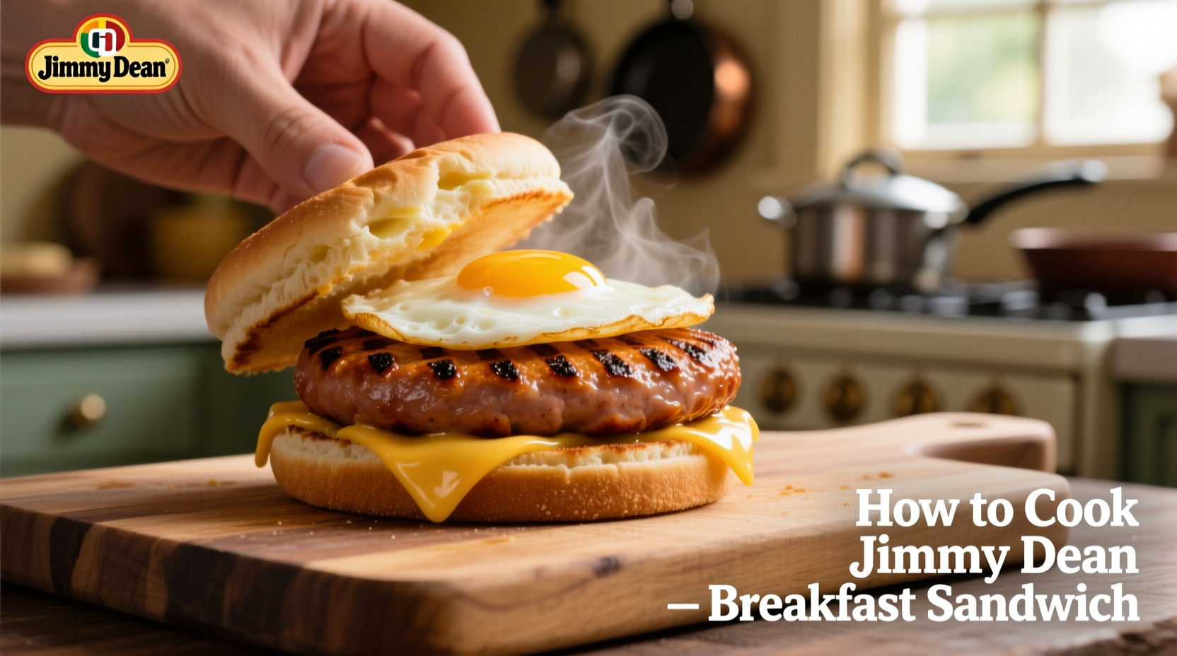 how to cook jimmy dean breakfast sandwich